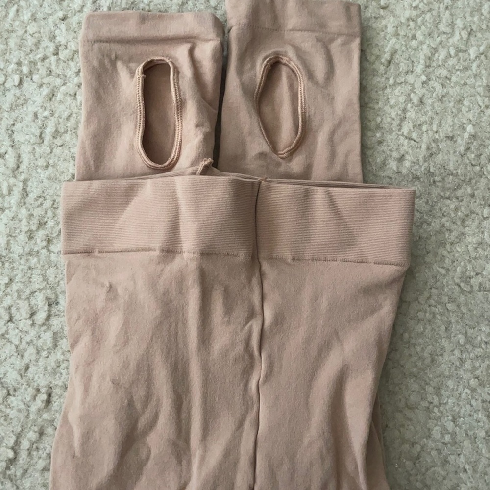 Nude, dance tights